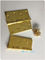 Soem-Ring-Edelstahl-Kugellager-Tür-Scharniere GP goldene überzogene 3.0mm