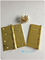 Gp-goldene überzogene Stahlring-Kugellager-Tür-Scharniere 2,7 Millimeter 2.5mm 3.0mm