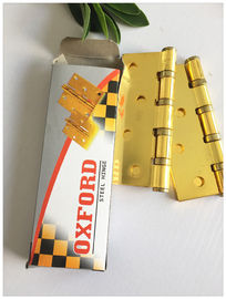 Flache Spitzen-Hochleistungstür-Scharnier-Goldenes überzogen mit Schrauben-innerem Kasten